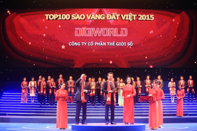 Digiworld vào Top 100 Giải thưởng Sao Vàng Đất Việt