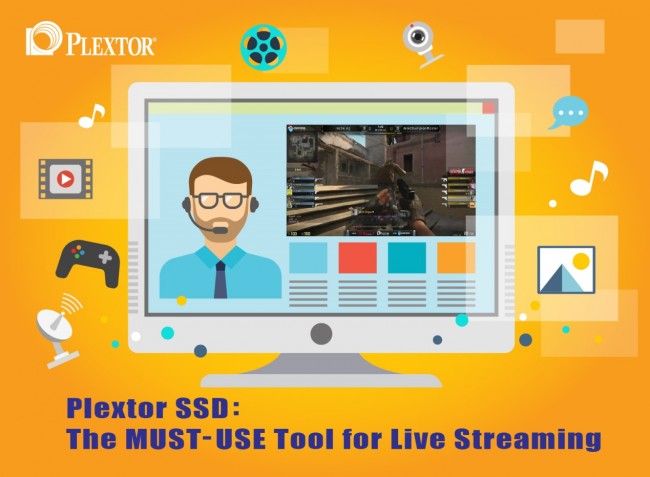 Plextor for live streaming
