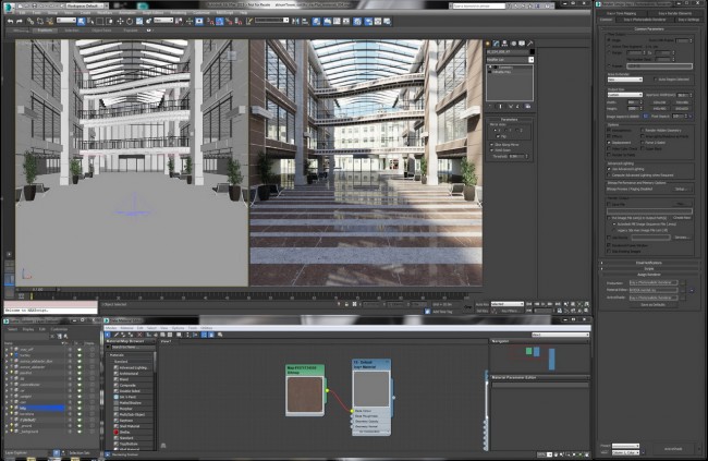 Iray for 3dsMax_workspace_resize