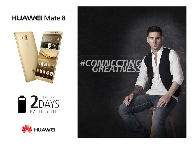 Messi - Huawei Brand Ambassador