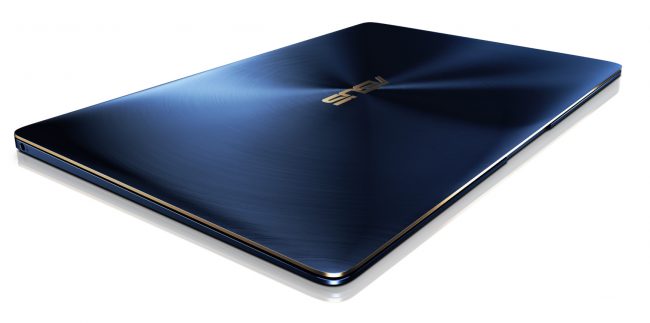 ASUS ZenBook 3_UX390_ultra thin and light design with only 910g