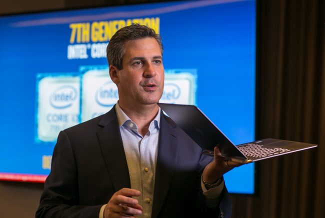 Chris Walker, Intel vice president for its Client Computing Group and general manager of notebook product marketing, talks about the 7th Gen Intel Core processor and the thin and light PCs it will power. 7th Gen Intel Core processors deliver richer experiences, incredible performance and responsiveness, and true ultra HD 4K entertainment in stunning new devices. (Credit: Intel Corporation)