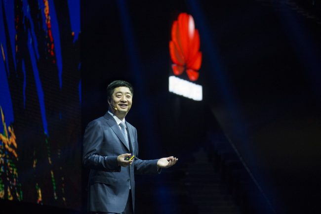 Ken Hu, Huawei's Rotating CEO, gave keynote at HUAWEI CONNECT 2016_resize