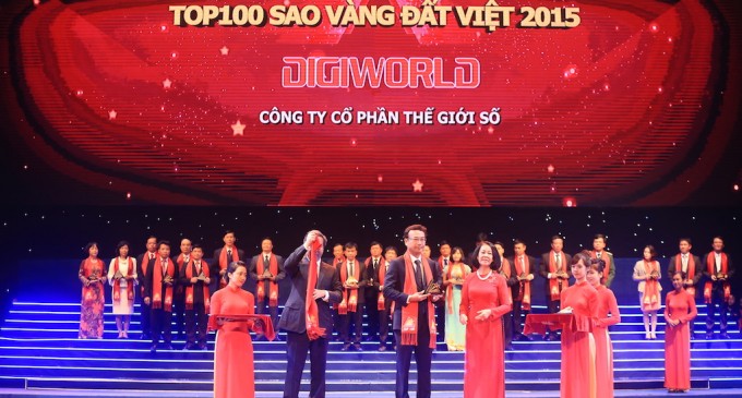 Digiworld vào top 100 giải thưởng Sao Vàng Đất Việt 2015