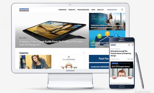 Ra mắt website Samsung Newsroom tổng hợp tin tức và nội dung kỹ thuật số