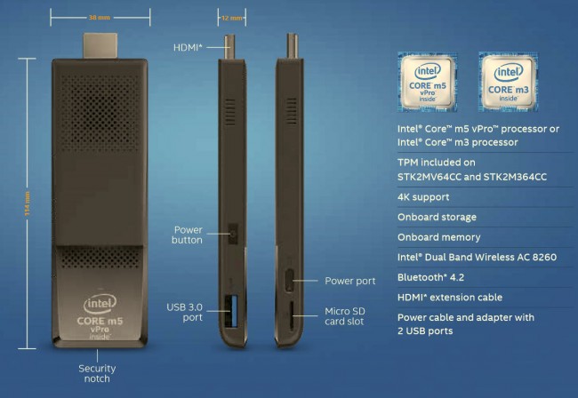 Intel Compute Stick-core-m5-3