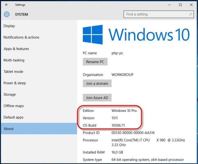 windows 10-b1511