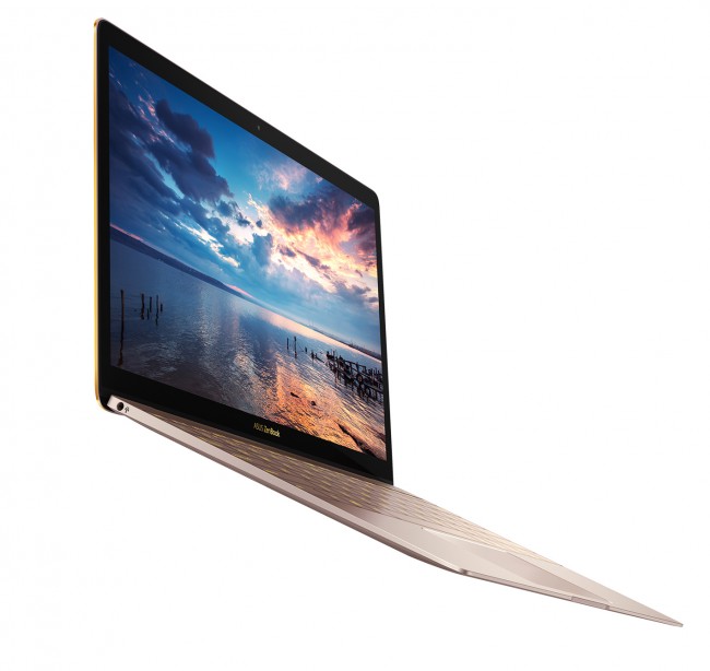 ASUS ZenBook 3_UX390_slim bezel display with wide viewing angle