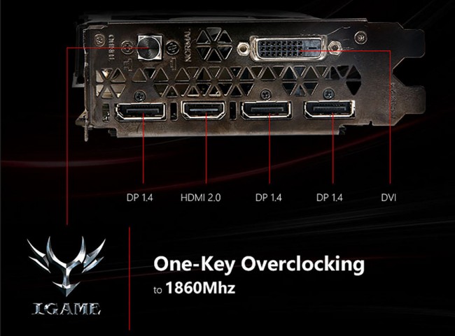 Colorful iGame GTX 1070 X-TOP-8G-06