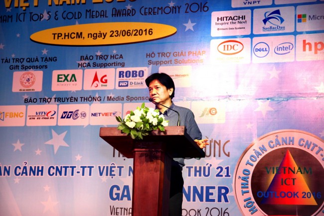 Ong Le Thai Hy - GD so thong tin truyen thong - phat bieu tai le trao giai_resize