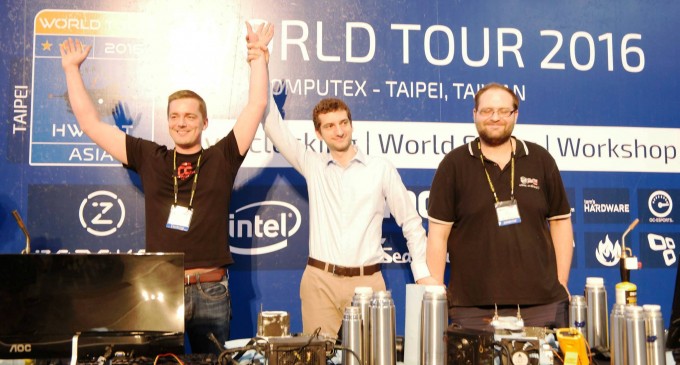 Giải ép xung thế giới HWBOT World Tour 2016 COMPUTEX 2016: Ngày thứ ba 2-6-2016