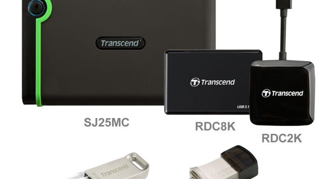 Transcend giới thiệu một loạt sản phẩm lưu trữ USB Type-C