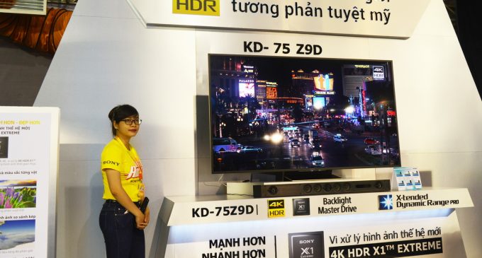 Sony giới thiệu TV Bravia 4K HDR Z9D đỉnh của dòng Z Series