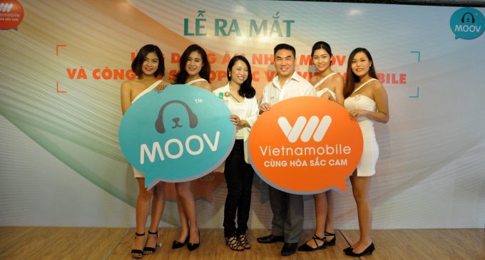 Mạng di động Vietnamobile cung cấp ứng dụng âm nhạc trực tuyến MOOV