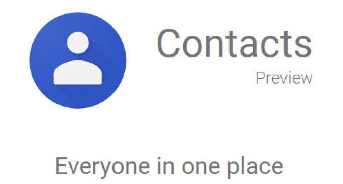 Phục hồi Google Contacts