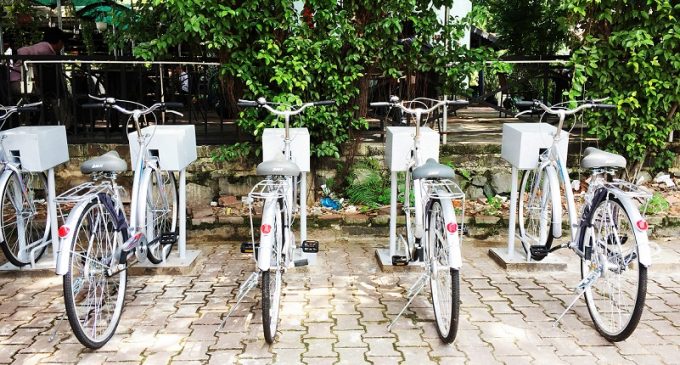 Công viên Phần mềm Quang Trung có hệ thống xe đạp công cộng nội khu
