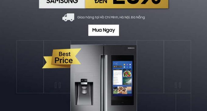 Phong Vũ bắt đầu bán tủ lạnh online