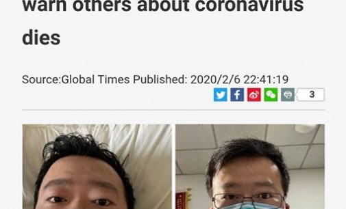 R.I.P: Định mệnh của Li Wenliang – vị bác sĩ hy sinh vì Wuhan coronavirus sáng 7-2-2020