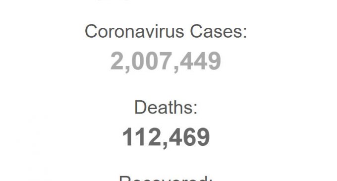 Nước Mỹ ngày 7-6-2020 vượt mốc 2 triệu người nhiễm virus SARS-CoV-2