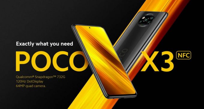 Smartphone tầm trung “khủng” POCO X3 NFC đã có mặt tại thị trường Việt Nam
