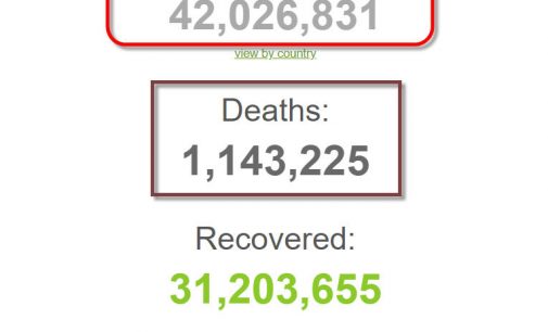 Số bệnh nhân COVID-19 trên thế giới đã vượt mốc 42 triệu người