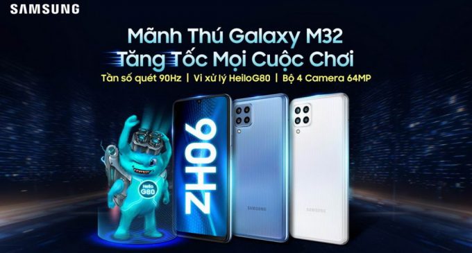 Samsung ra mắt “Mãnh thú” mới Galaxy M32 cho phân khúc tầm trung