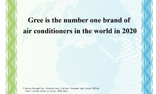 GREE 6 năm liền đạt thương hiệu máy lạnh số 1 thế giới