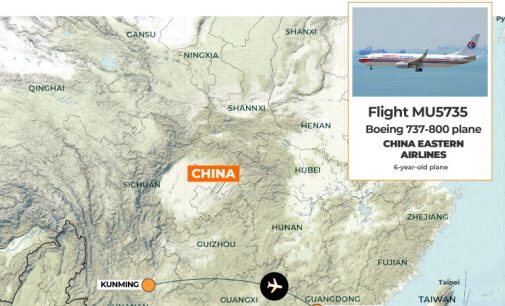 Chuyến bay MU5735 của hãng China Eastern Airlines rơi ở Trung Quốc