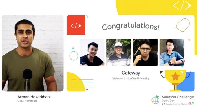 Sinh viên Việt Nam lần đầu tiên thắng giải chung cuộc Cuộc thi Solution Challenge toàn cầu của Google