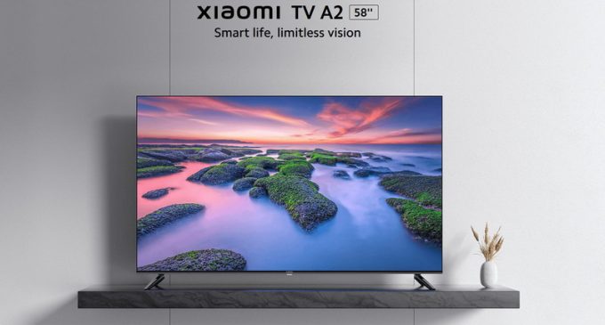 Xiaomi ra mắt Xiaomi TV A2 4K 58 inch với giá chưa tới 14 triệu đồng, tặng robot hút bụi