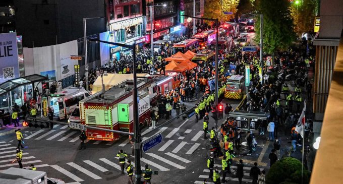 Lễ hội Halloween chết chóc ở Seoul