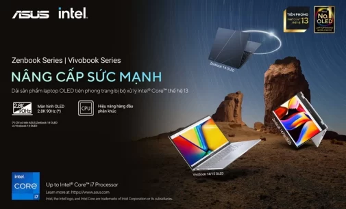 ASUS Việt Nam giới thiệu loạt laptop OLED Zenbook và Vivobook trang bị CPU Intel Core thế hệ 13