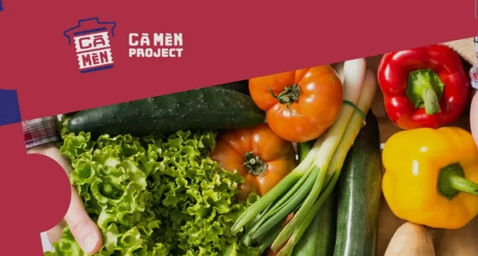 Dự án thực phẩm sạch Cà Mèn có website chính thức tăng hiệu quả chống lãng phí thực phẩm