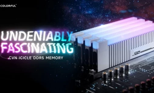 Bộ nhớ COLORFUL CVN ICICLE DDR5 dành cho người dùng yêu thích ép xung