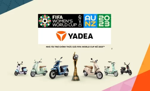 Yadea trở thành nhà tài trợ giải World Cup bóng đá nữ 2023 khu vực Châu Á – Thái Bình Dương