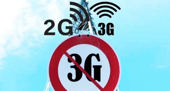 Thế giới nối tiếp nhau tắt sóng 3G