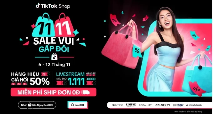 TikTok Shop tăng trưởng ấn tượng nửa đầu 2023, giới thiệu loạt ưu đãi mua sắm dịp cuối năm